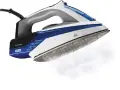Bügelpresse von Lidl mit 2800W Leistung, Dampffunktion und Touchsensor für faltenfreie Kleidung.