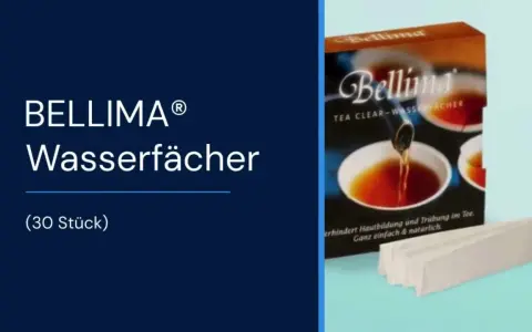 Bellima Wasserfächer: für klare, trübungfreie Tees. Einfach in die Teekanne geben.